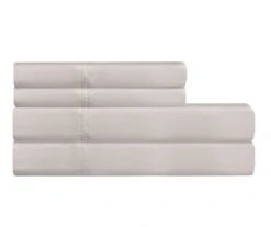 Ivory 1,500-Thread Count King 4-Piece Sheet Set