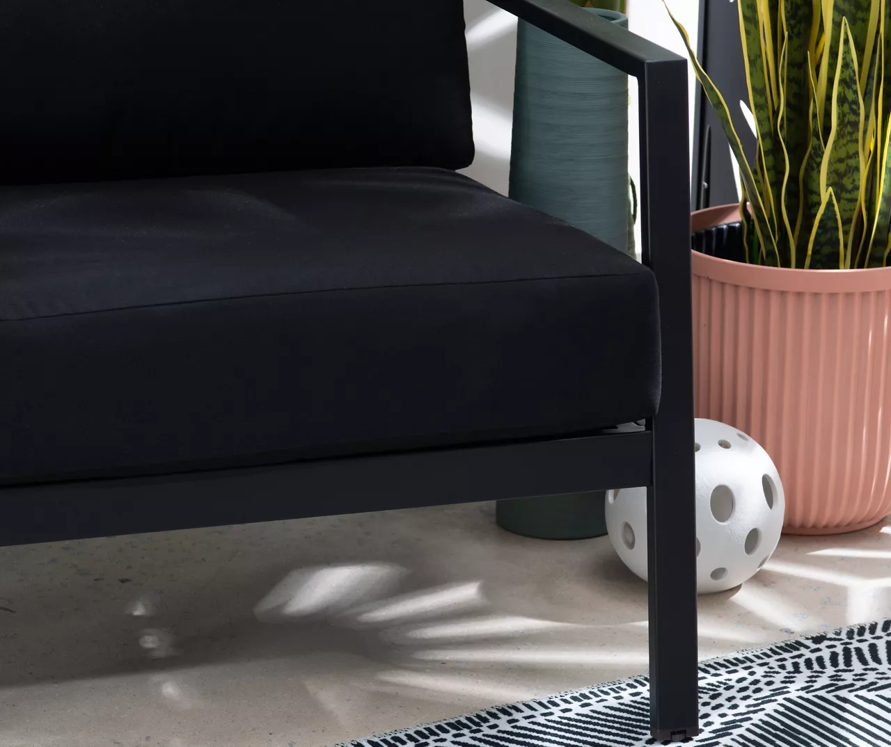 Marcy Metal Cushioned Patio Lounge Chair 6 Marcy Metal Cushioned Patio Lounge Chair - Image 6