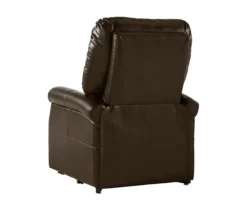 Markridge Chocolate Faux Leather Power Lift Recliner -Northlight Outlet Home Store 810609737 1