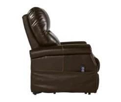 Markridge Chocolate Faux Leather Power Lift Recliner -Northlight Outlet Home Store 810609737 5