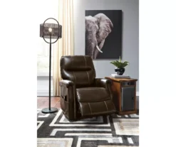 Markridge Chocolate Faux Leather Power Lift Recliner -Northlight Outlet Home Store 810609737 7