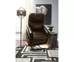 Markridge Chocolate Faux Leather Power Lift Recliner -Northlight Outlet Home Store 810609737 8