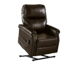 Markridge Chocolate Faux Leather Power Lift Recliner -Northlight Outlet Home Store 810609737 9