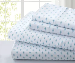 White & Blue Geo Tiles Sheet Set -Northlight Outlet Home Store 810610463 A0 1