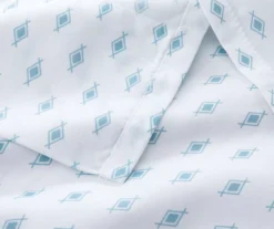 White & Blue Geo Tiles Sheet Set -Northlight Outlet Home Store 810610463 A8 3