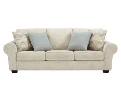 Haisley Ivory Queen Sleeper Sofa