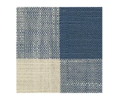 Meggett Blue & Beige Plaid Oversize Accent Ottoman 5 Meggett Blue & Beige Plaid Oversize Accent Ottoman -Northlight Outlet Home Store 810612370 2