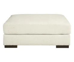 Zada White Oversize Accent Ottoman -Northlight Outlet Home Store 810612391 2