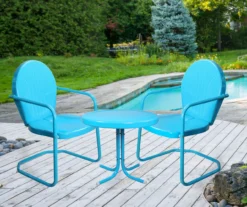 Northlight Retro Tulip 3-Piece Metal Patio Chair & Table Set -Northlight Outlet Home Store 810612972 A0 2