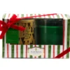 Fresh Balsam Glass Candle & Metal Sleeve Gift Set, 10 Oz.