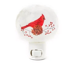 Cardinal Globe Night Light
