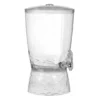 Clear Acrylic 3-Gallon Beverage Dispenser