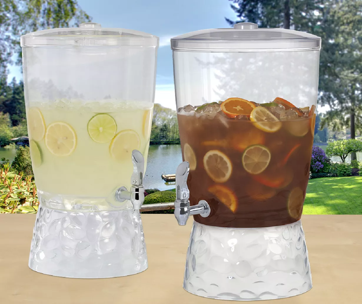 Clear Acrylic 3-Gallon Beverage Dispenser 2 Clear Acrylic 3-Gallon Beverage Dispenser - Image 2