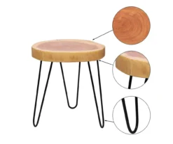 Live Edge Acacia Side Table 6 Live Edge Acacia Side Table -Northlight Outlet Home Store 810616676 A0 1