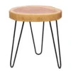 Live Edge Acacia Side Table