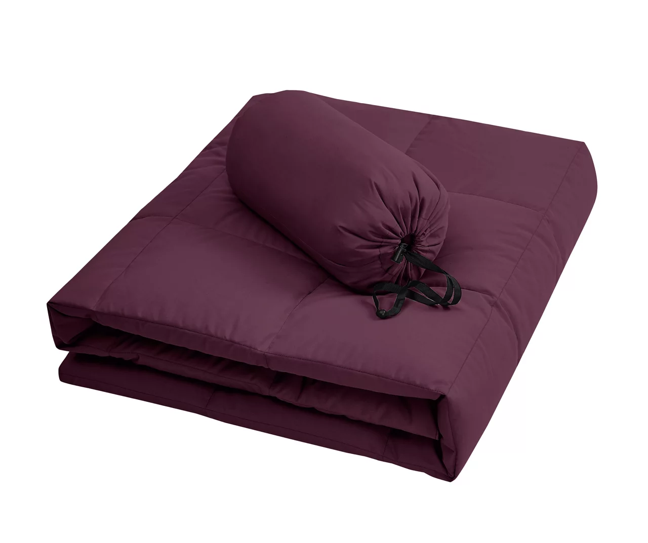 Serta Down-Filled Box-Quilt Packable Throw 4 Serta Down-Filled Box-Quilt Packable Throw - Image 4