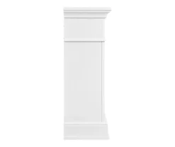62" White Marble Grand Electric Fireplace Console -Northlight Outlet Home Store 810617766 A0 5