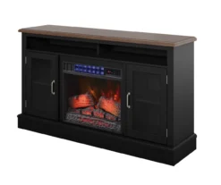 59.5" Black CoolGlow Electric Fireplace & Fan Console -Northlight Outlet Home Store 810620259 A0 3