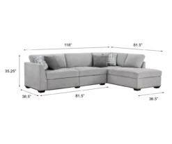 Broyhill Anaheim Power Reclining Sectional -Northlight Outlet Home Store 810620621 810620623 A6 1