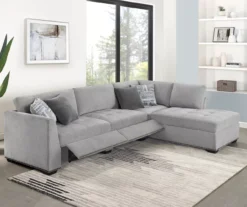 Broyhill Anaheim Power Reclining Sectional -Northlight Outlet Home Store 810620621 810620623 B0 2