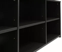 60" Capstan Black Oak TV Stand -Northlight Outlet Home Store 810621023 A0 4