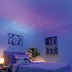 Ceiling LED Curtain Light Set, (3.5' X 6') 8 Ceiling LED Curtain Light Set, (3.5' X 6') -Northlight Outlet Home Store 810621599 A0 2