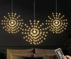 Glow-Up Warm White LED Firework Light With Remote -Northlight Outlet Home Store 810621602 A0 2