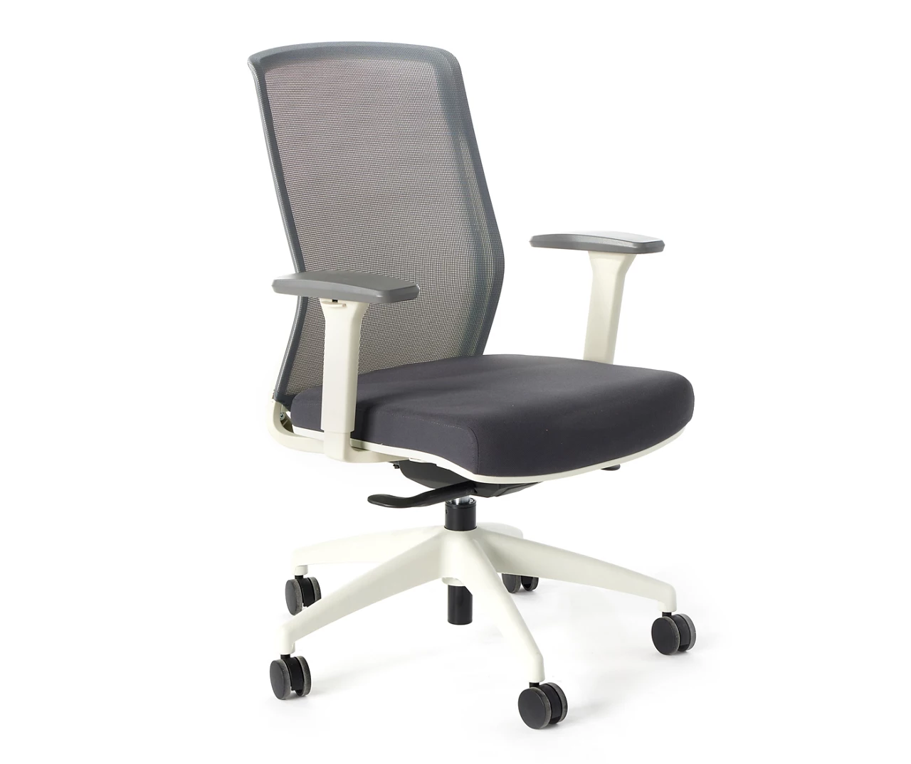 Atto Off-White & Gray Office Chair 2 Atto Off-White & Gray Office Chair - Image 2
