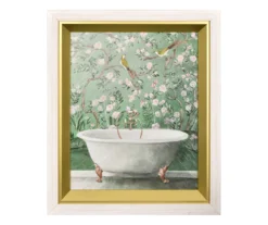 Victorian Bathtub Framed Arm, (11.5" X 13.5")