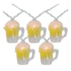 Northlight Beer Mug Light Set, 10-Lights