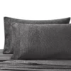 Gray King 4-Piece Sheet Set