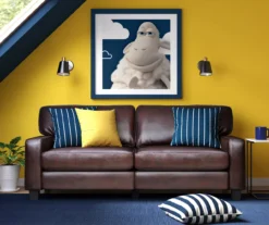 Serta Palisades Chestnut Bonded Leather Sofa -Northlight Outlet Home Store 810659220 A0 4