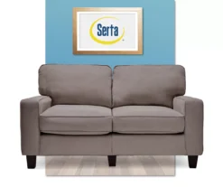 Palisades Glacial Gray Loveseat -Northlight Outlet Home Store 810659224 A0 2