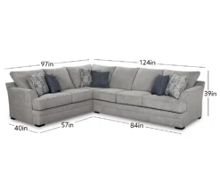 Broyhill Naples Living Room Sectional 11 Broyhill Naples Living Room Sectional -Northlight Outlet Home Store combo330002 2