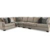 Signature Design By Ashley Bovarian Stone 4-Piece Sectional With Right-Facing Loveseat