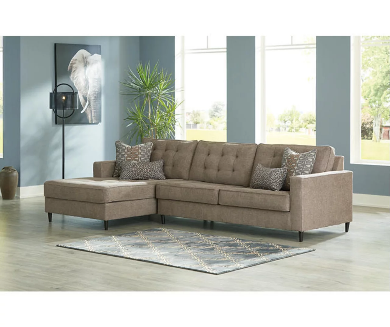 Signature Design By Ashley Flintshire Sectional With Left-Arm-Facing Chaise 2 Signature Design By Ashley Flintshire Sectional With Left-Arm-Facing Chaise - Image 2