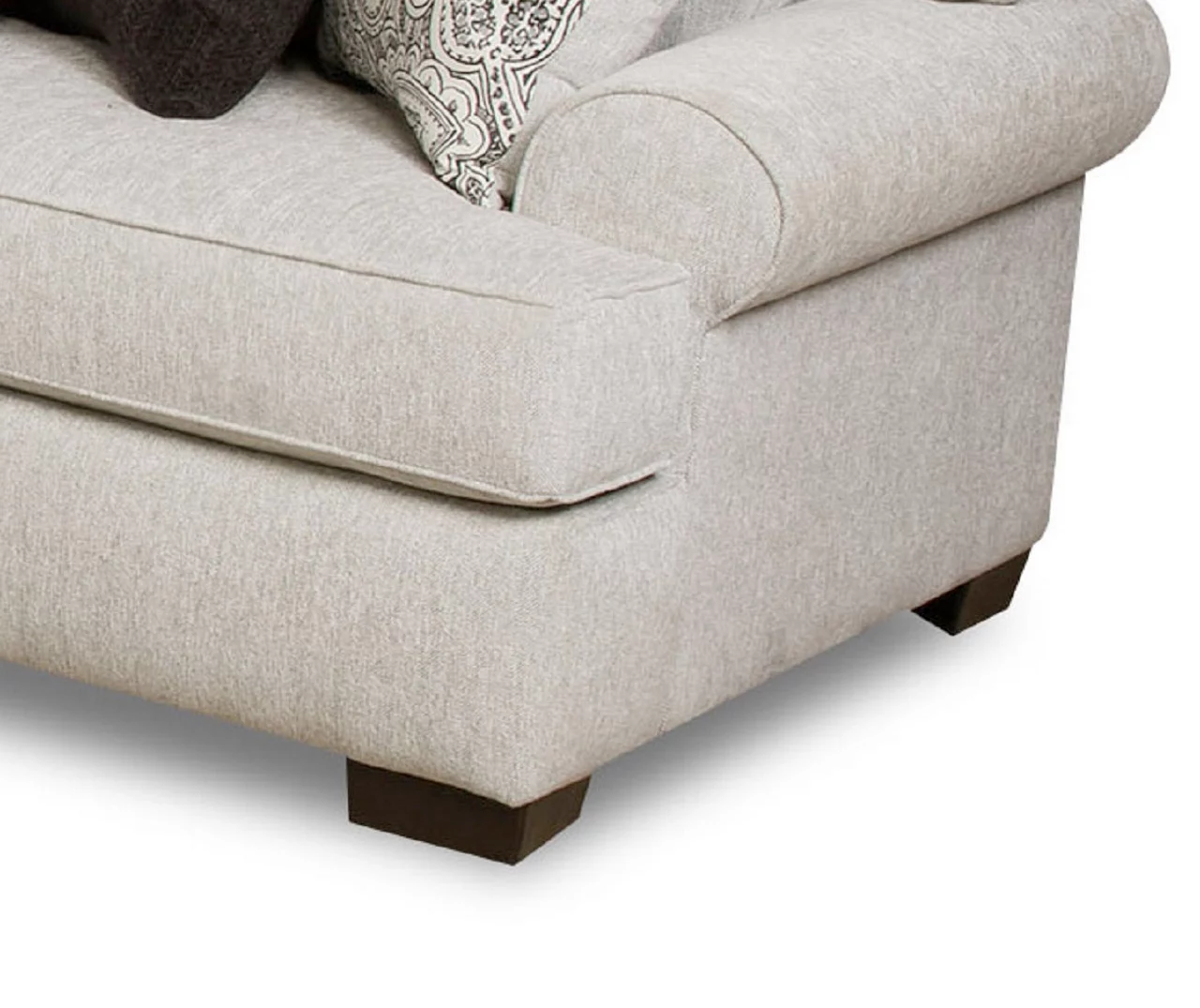 Griffin Menswear Gray Sectional 3 Griffin Menswear Gray Sectional - Image 3